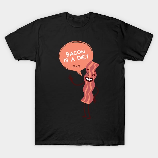 Funny Bacon Lover T-Shirt by jeune98